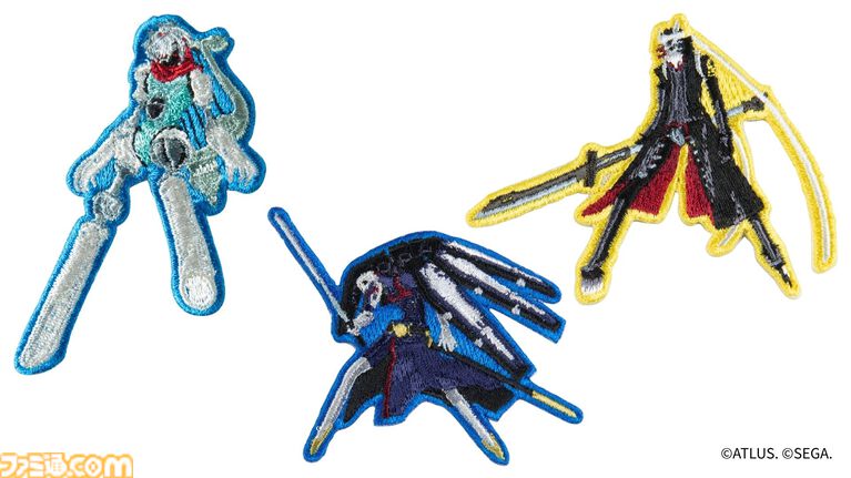 【ペルソナ】『P5R』のメニュー画面ブロック、各主人公のペルソナ刺繍ステッカーなど30周年グッズも。東京ゲームショウで先行販売