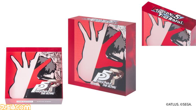 【ペルソナ】『P5R』のメニュー画面ブロック、各主人公のペルソナ刺繍ステッカーなど30周年グッズも。東京ゲームショウで先行販売
