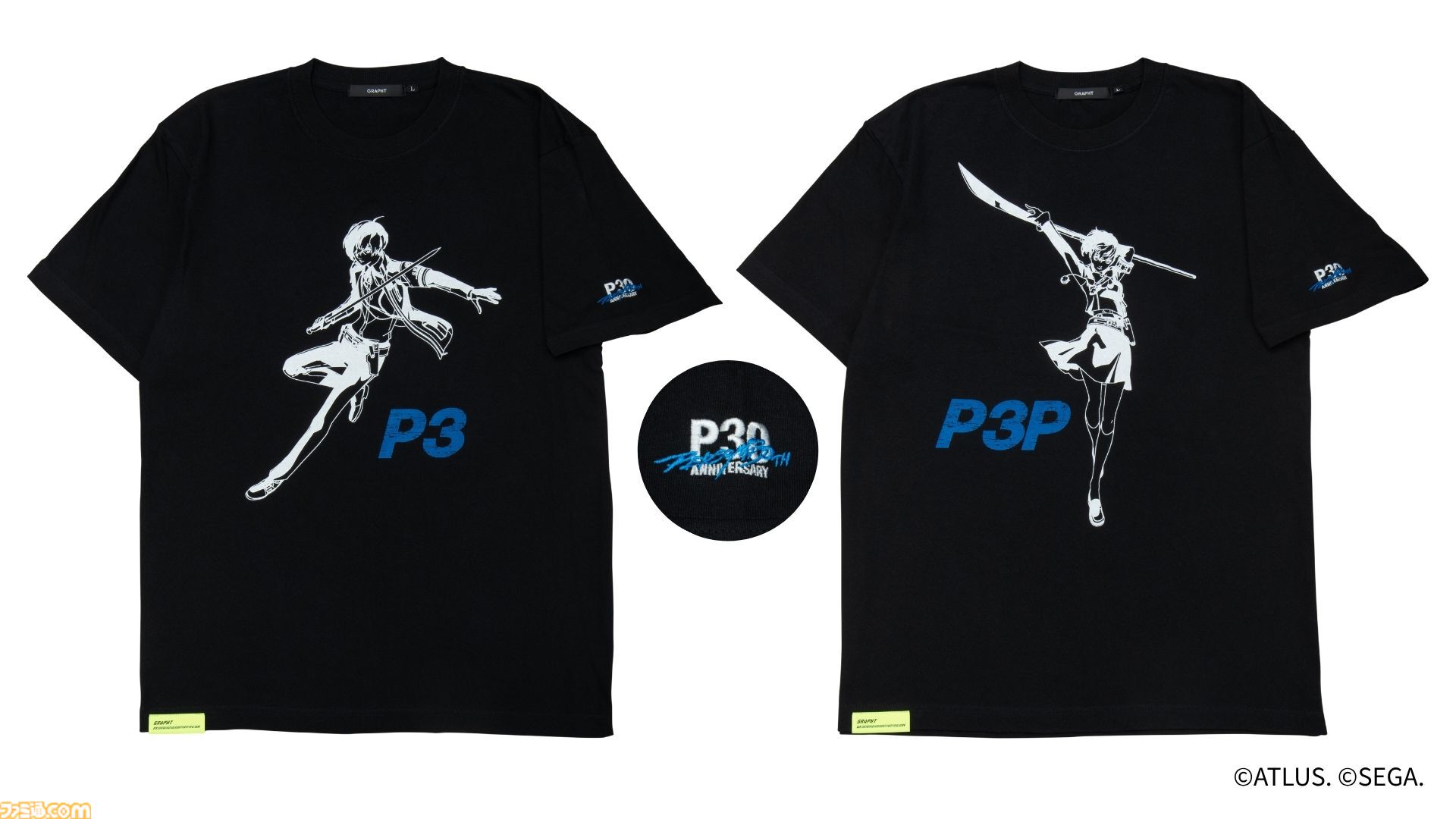 【ペルソナ】『P5R』のメニュー画面ブロック、各主人公のペルソナ刺繍ステッカーなど30周年グッズも。東京ゲームショウで先行販売