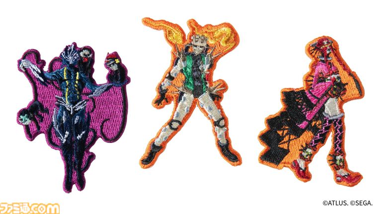 【ペルソナ】『P5R』のメニュー画面ブロック、各主人公のペルソナ刺繍ステッカーなど30周年グッズも。東京ゲームショウで先行販売