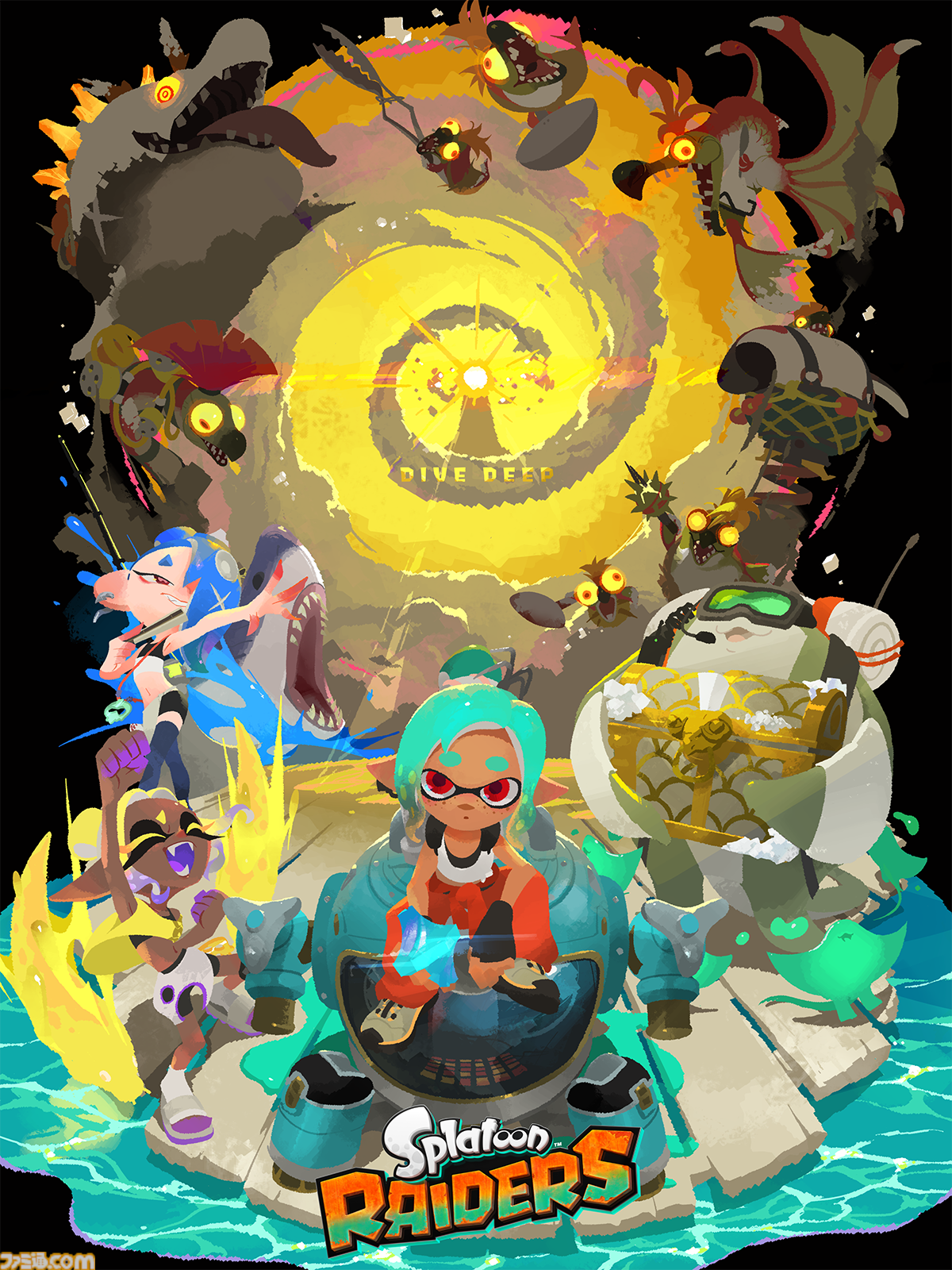 『スプラトゥーン レイダース』インタビュー「ドリル、渦がたくさん出てくるのは“スピン”オフだから」世界観から裏設定まで気になるアレコレを開発者に聞いてきた【ネタバレあり】