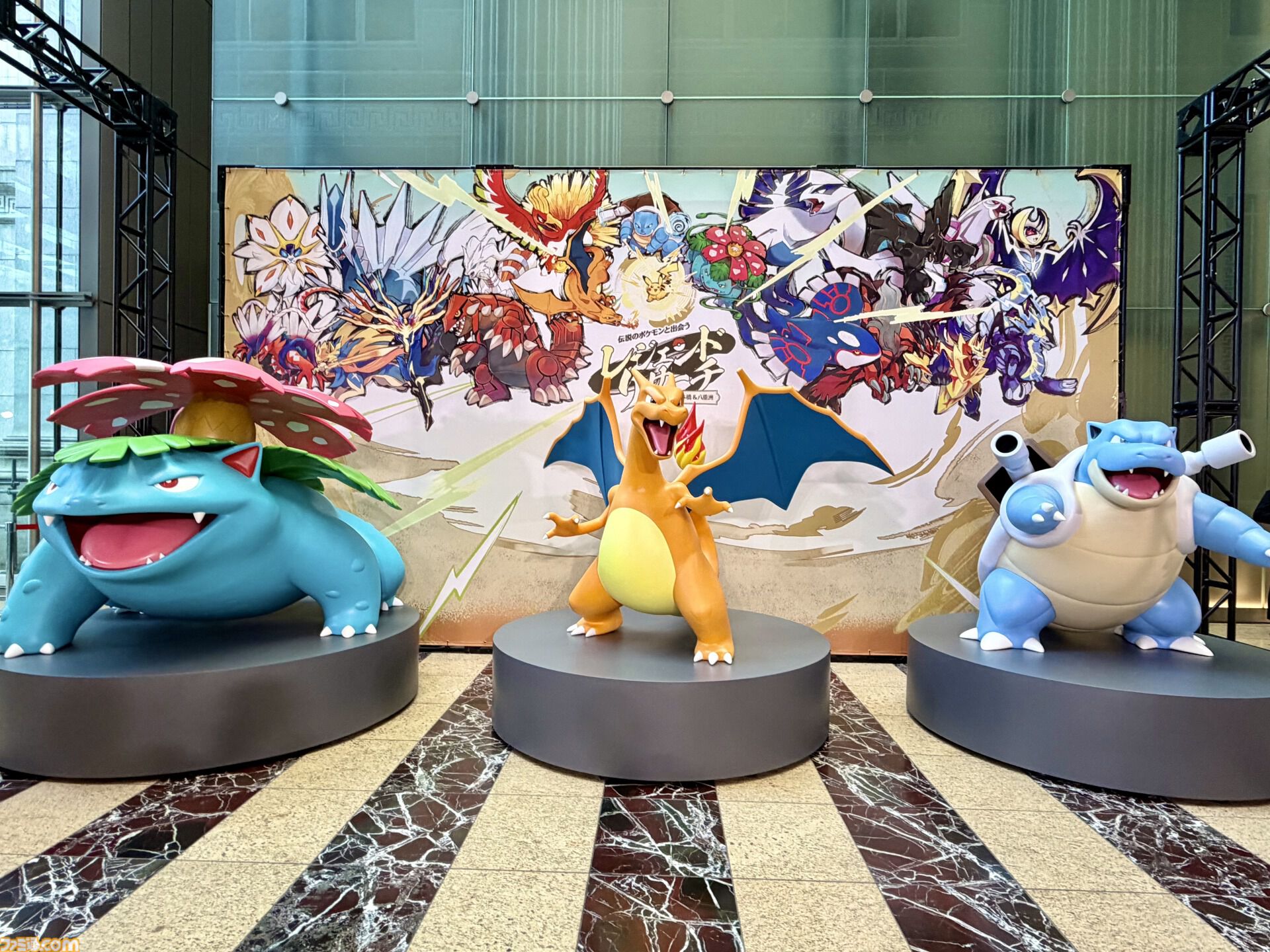 『ポケモン』“レジェンドリサーチ in 日本橋＆八重洲”内覧会リポート。伝説のポケモン立像に大興奮！ 松丸亮吾さんが語る謎解きのこだわり