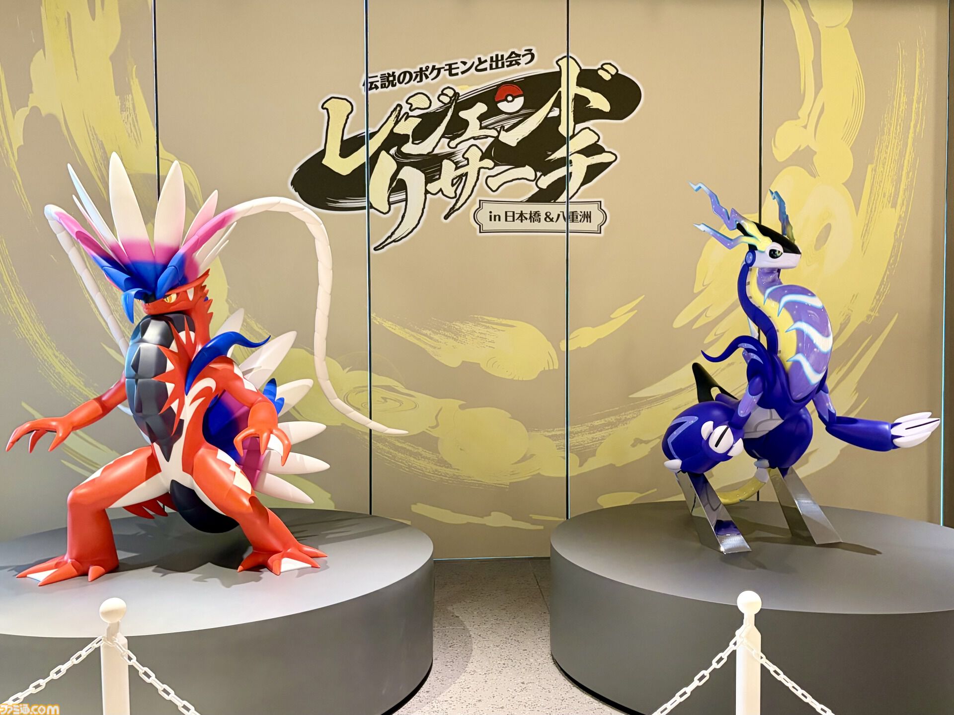 『ポケモン』“レジェンドリサーチ in 日本橋＆八重洲”内覧会リポート。伝説のポケモン立像に大興奮！ 松丸亮吾さんが語る謎解きのこだわり