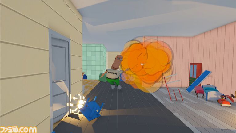 『VERY IMPORTANT NEEDS』壁抜けや透明化、強フィジカルで暴れるカオスなマルチ系強盗アクション。物を根こそぎ奪い生計を立てる盗み暮らし