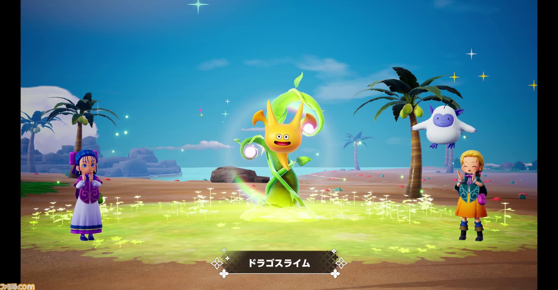 『ドラクエモンスターズ４』先行プレイリポート。シリーズの魅力を継承しつつ、冒険や配合が快適になるポイント多数！ ビアンカとフローラ、デボラもかわいい【ドラゴンクエストモンスターズ４　枯れ木の国のビアンカ・フローラ】