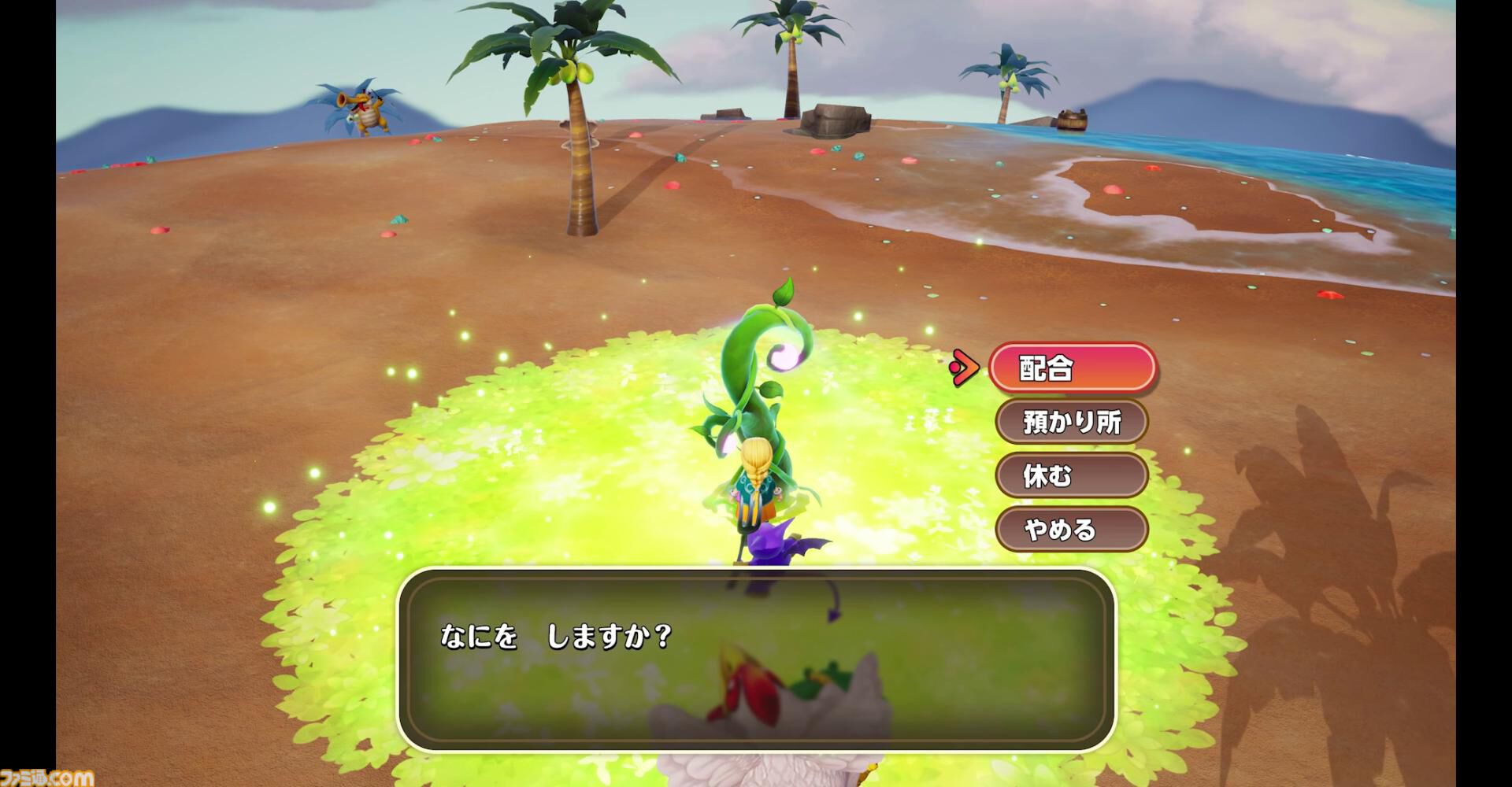 『ドラクエモンスターズ４』先行プレイリポート。シリーズの魅力を継承しつつ、冒険や配合が快適になるポイント多数！ ビアンカとフローラ、デボラもかわいい【ドラゴンクエストモンスターズ４　枯れ木の国のビアンカ・フローラ】