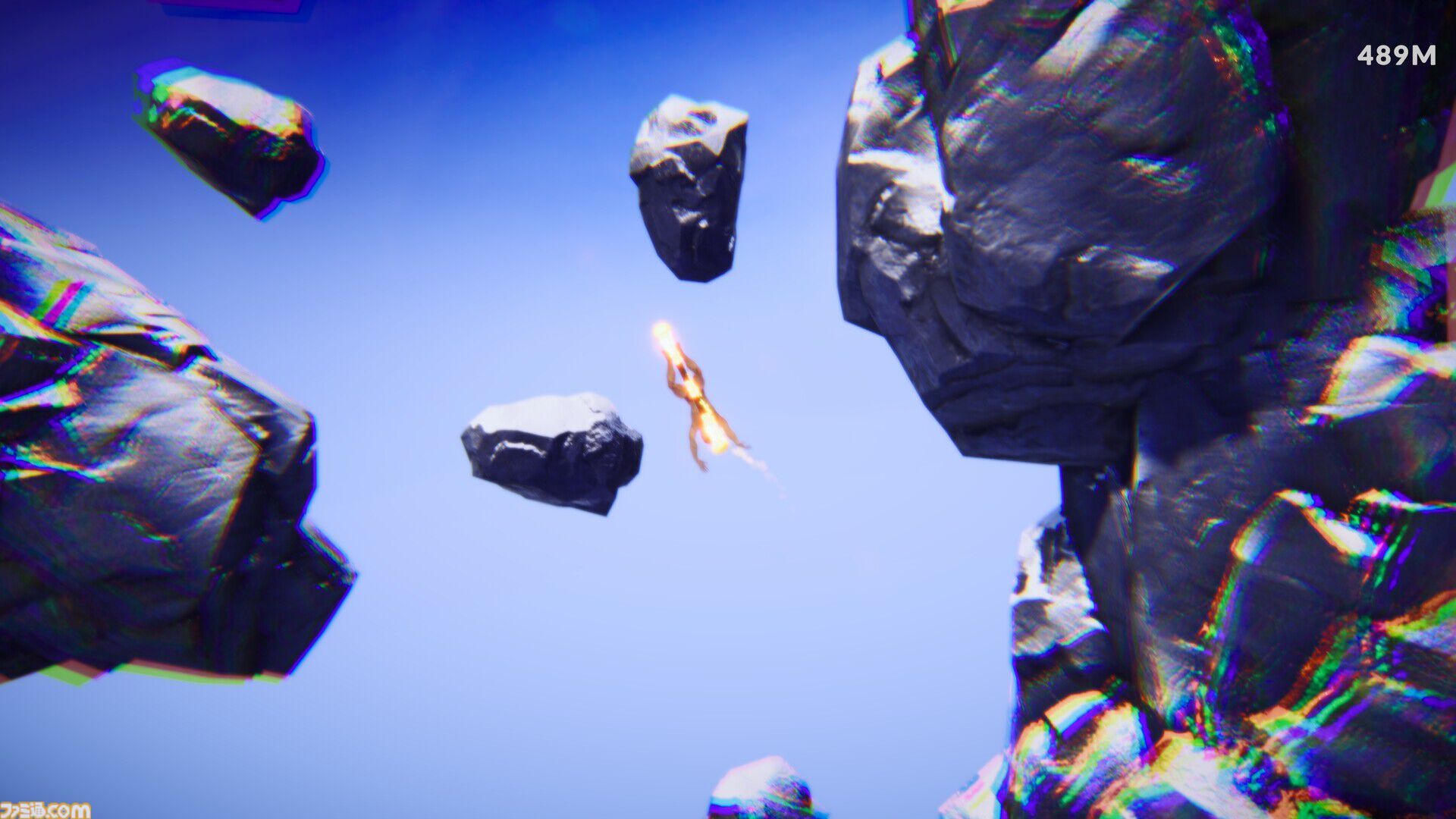 【如意おじ】跳ねて頂上を目指す壺おじ風アクション『Bouncing Over It』Steamストアページが公開。おじさんが孫悟空の“如意棒”を使って跳びまくる