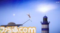 【如意おじ】跳ねて頂上を目指す壺おじ風アクション『Bouncing Over It』Steamストアページが公開。おじさんが孫悟空の“如意棒”を使って跳びまくる