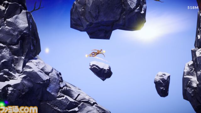 【如意おじ】跳ねて頂上を目指す壺おじ風アクション『Bouncing Over It』Steamストアページが公開。おじさんが孫悟空の“如意棒”を使って跳びまくる