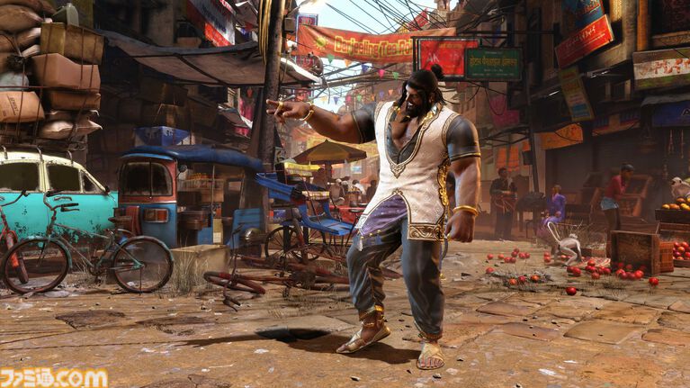 『スト6』ステゴロヨガの新キャラ“アルジュン”のゲームプレイ映像がついに公開。ヨガ呼吸法で岩設置、飛び道具、パワープレイもこなす