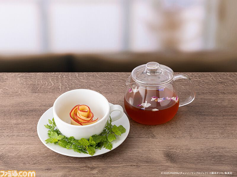 『チェンソーマン レゼ篇』喫茶二道モチーフの喫茶店が10月1日より期間限定でオープン。デンジとレゼをイメージしたサンドイッチやポチタのミニパフェなどが登場