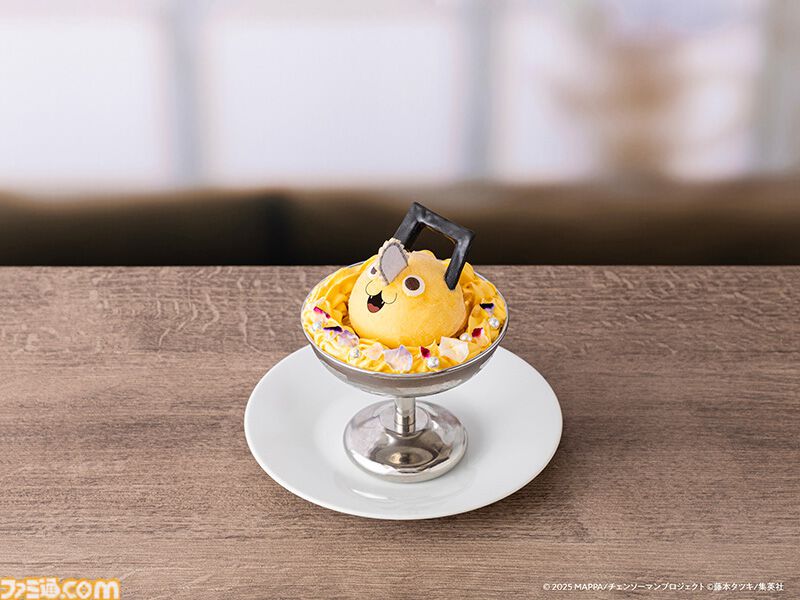 『チェンソーマン レゼ篇』喫茶二道モチーフの喫茶店が10月1日より期間限定でオープン。デンジとレゼをイメージしたサンドイッチやポチタのミニパフェなどが登場