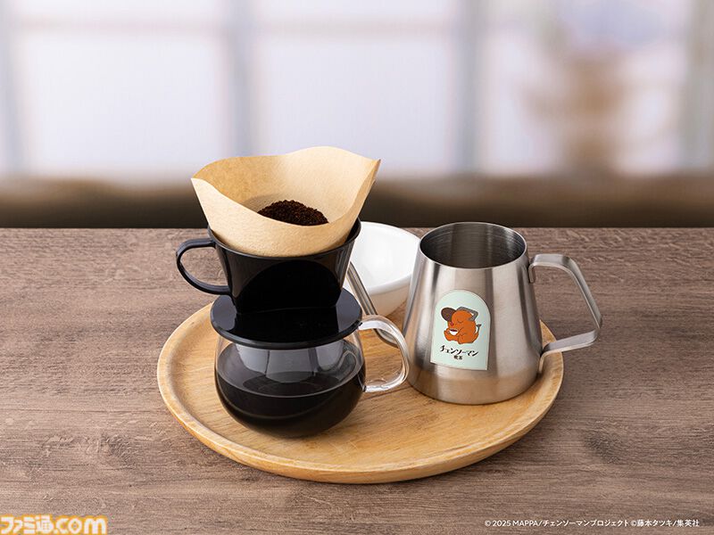 『チェンソーマン レゼ篇』喫茶二道モチーフの喫茶店が10月1日より期間限定でオープン。デンジとレゼをイメージしたサンドイッチやポチタのミニパフェなどが登場