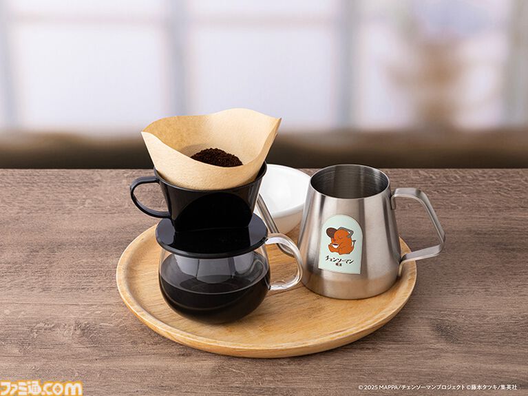 『チェンソーマン レゼ篇』喫茶二道モチーフの喫茶店が10月1日より期間限定でオープン。デンジとレゼをイメージしたサンドイッチやポチタのミニパフェなどが登場