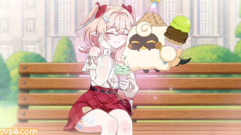 『原神』サーティワンコラボが本日(9/8)開始。イルーガとオデットが仲良くアイスを食べたり、笑顔のリンネアがかわいいアニメPVが公開