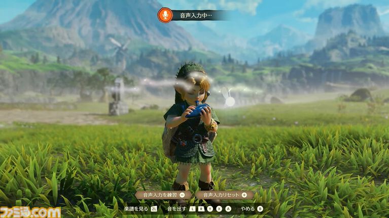 【時オカリメイク】『ゼルダの伝説 時のオカリナ』Switch2の機能を使い、鼻歌や実物のオカリナによる演奏にあわせてリンクがオカリナを吹いてくれる【ゼルダの伝説40周年 Direct 2026.9.8】