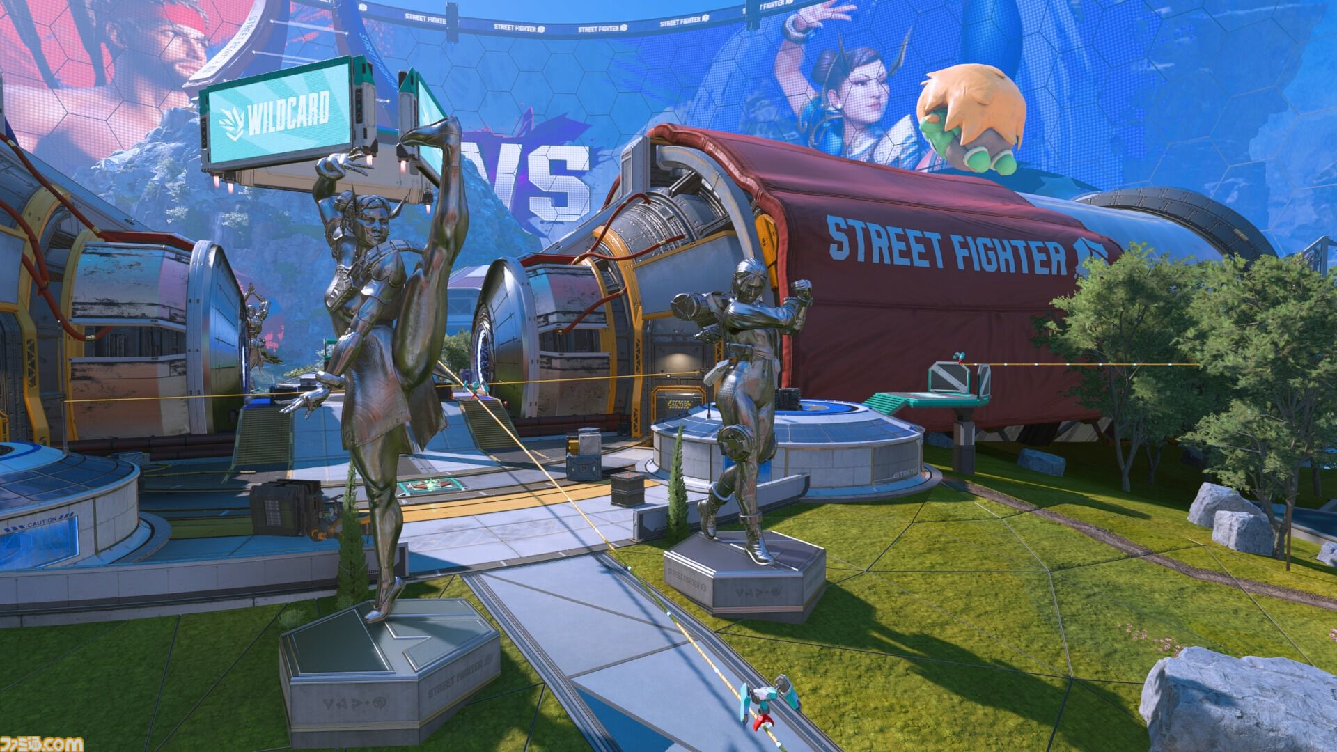【Apex】『スト6』コラボ発表。レジェンドたちが波動拳や瞬獄殺をぶっ放す！ 豪鬼ジブのビジュアルに衝撃、コラボスキンは意外な組み合わせがベストマッチ
