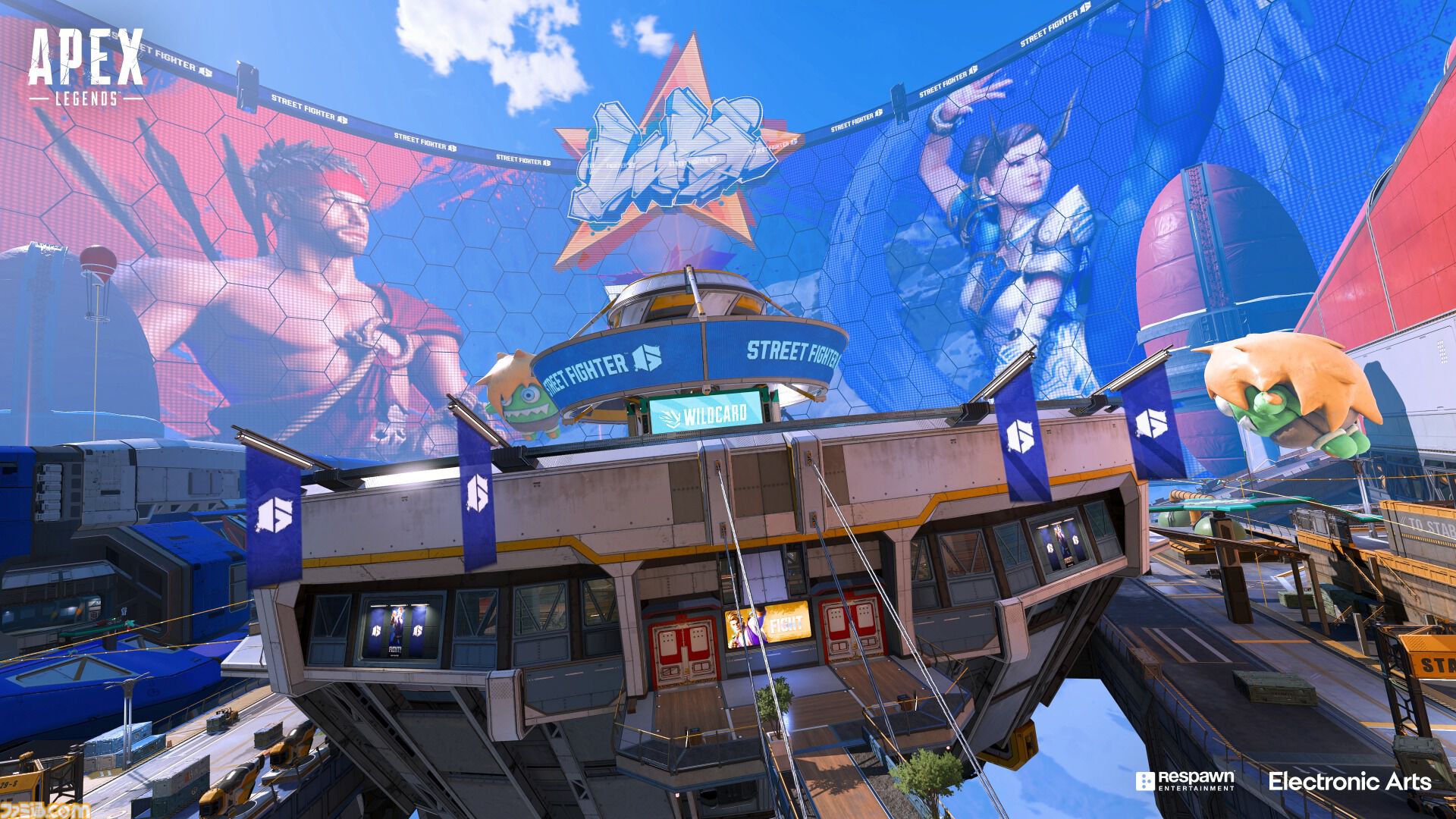 【Apex】『スト6』コラボ発表。レジェンドたちが波動拳や瞬獄殺をぶっ放す！ 豪鬼ジブのビジュアルに衝撃、コラボスキンは意外な組み合わせがベストマッチ