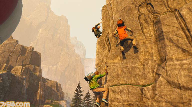 『Sunset Summit』最大8人で挑める老人ドタバタ登山ゲームが配信開始。高齢者一団が日没までのタイムリミットで登頂を目指す