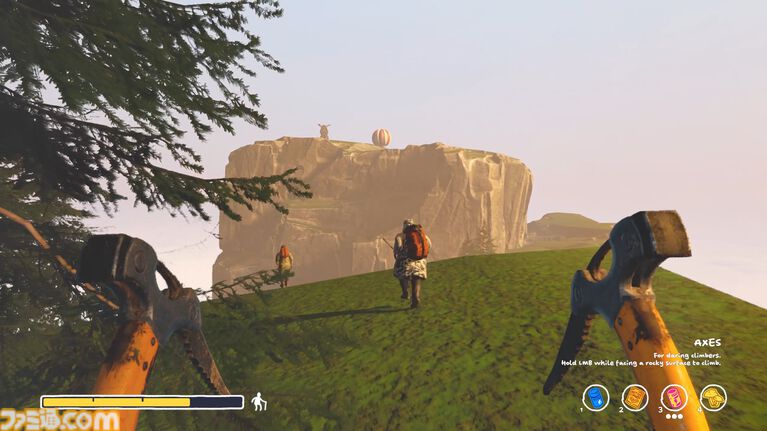 『Sunset Summit』最大8人で挑める老人ドタバタ登山ゲームが配信開始。高齢者一団が日没までのタイムリミットで登頂を目指す