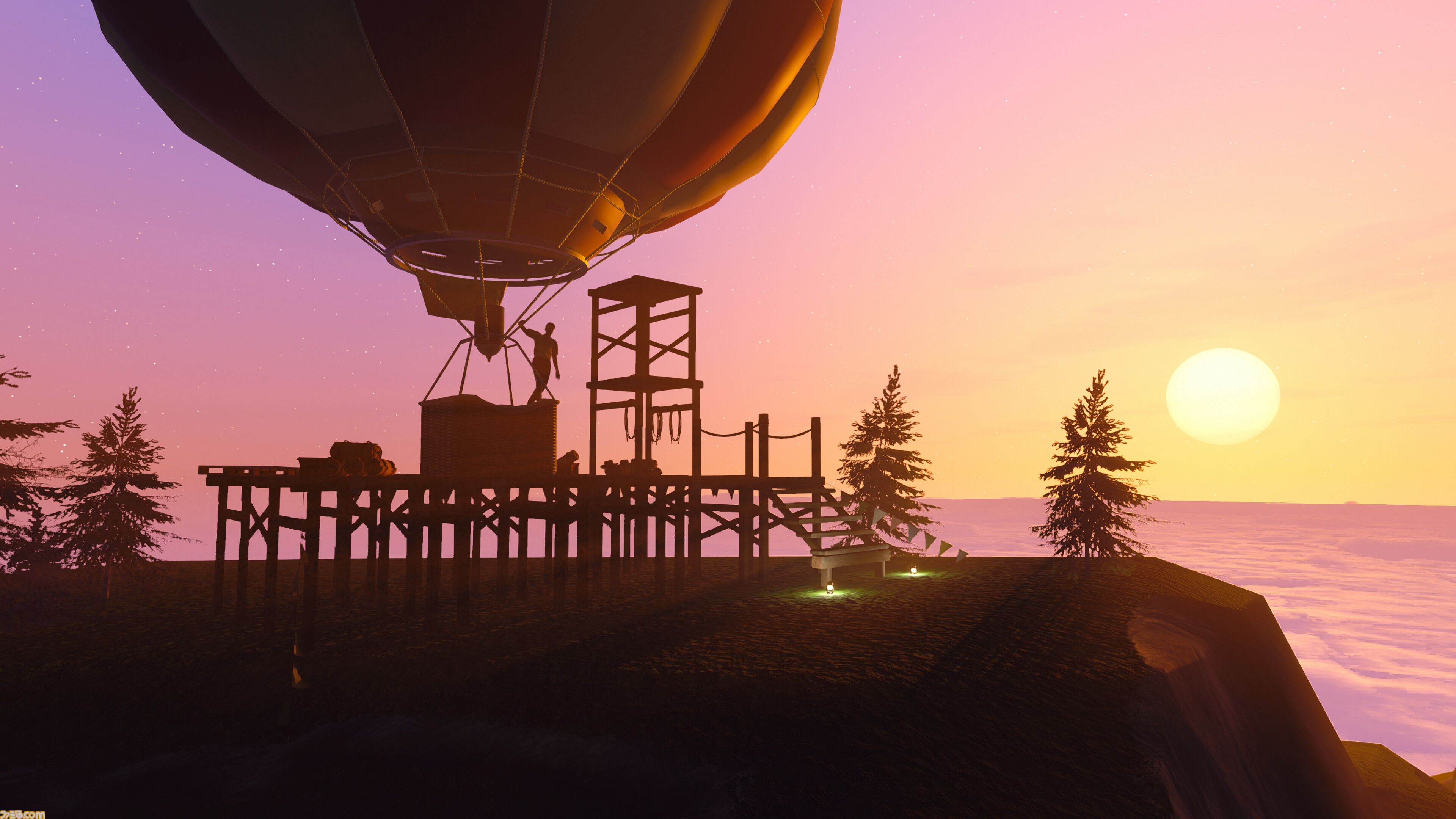『Sunset Summit』最大8人で挑める老人ドタバタ登山ゲームが配信開始。高齢者一団が日没までのタイムリミットで登頂を目指す