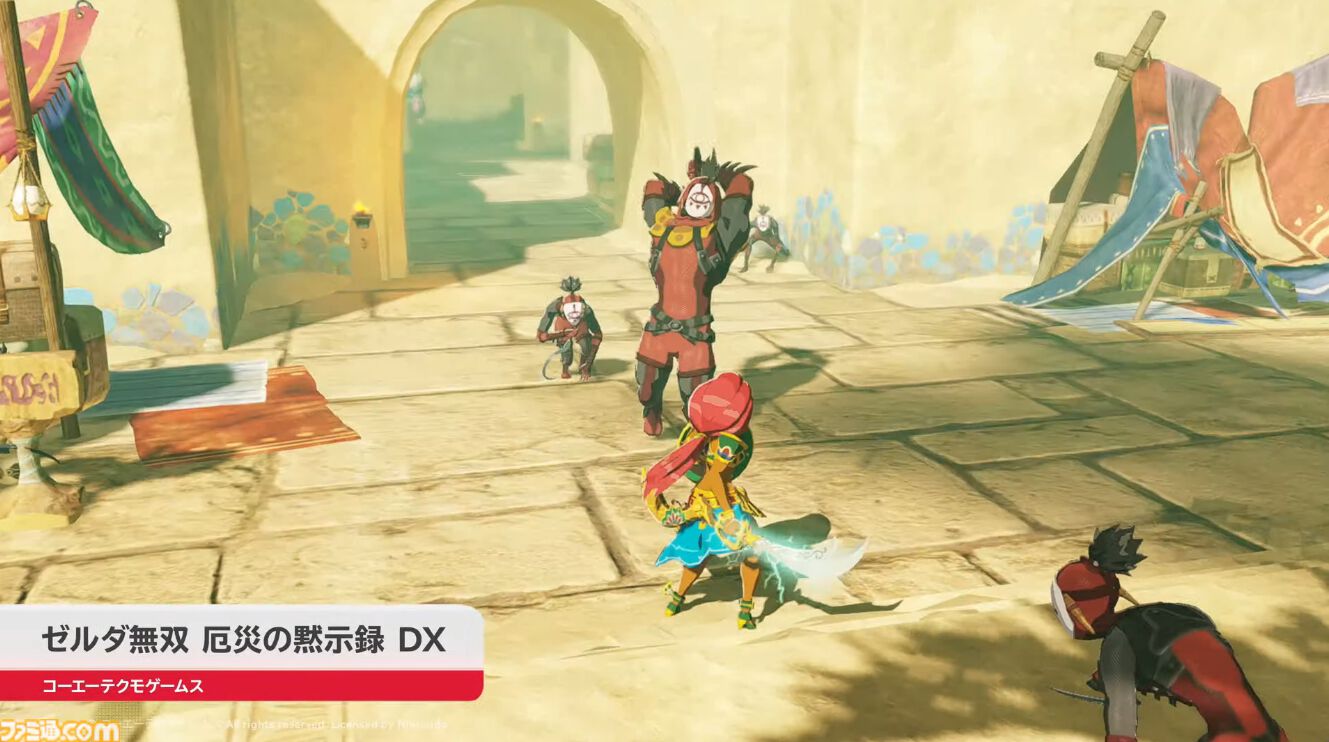 画像ページ (3/19) 『ゼルダ無双 厄災の黙示録 DX』発表。Switch2にて