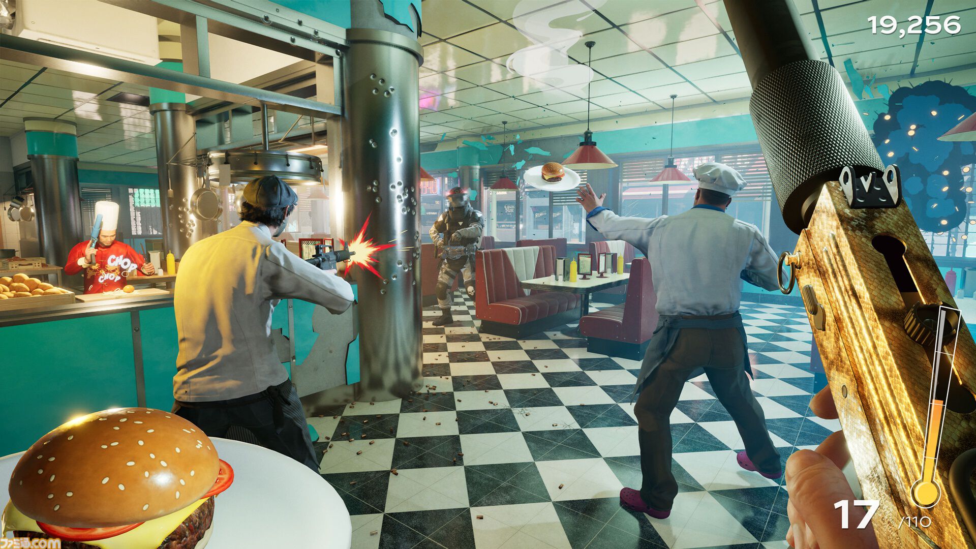 『メイヘム・アラカルト』オーダーをさばきながら、襲ってくる敵を倒す協力型クッキングFPS。2027年にSteamで早期アクセスを開始