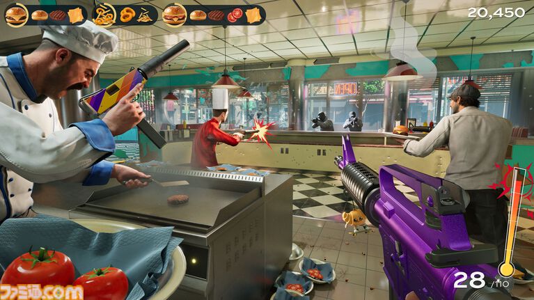 『メイヘム・アラカルト』オーダーをさばきながら、襲ってくる敵を倒す協力型クッキングFPS。2027年にSteamで早期アクセスを開始