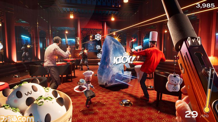 『メイヘム・アラカルト』オーダーをさばきながら、襲ってくる敵を倒す協力型クッキングFPS。2027年にSteamで早期アクセスを開始
