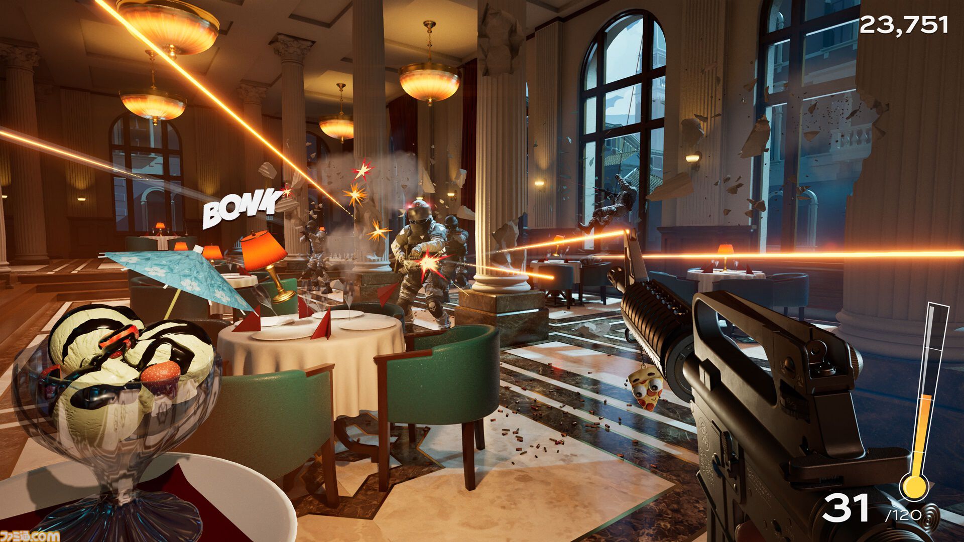 『メイヘム・アラカルト』オーダーをさばきながら、襲ってくる敵を倒す協力型クッキングFPS。2027年にSteamで早期アクセスを開始