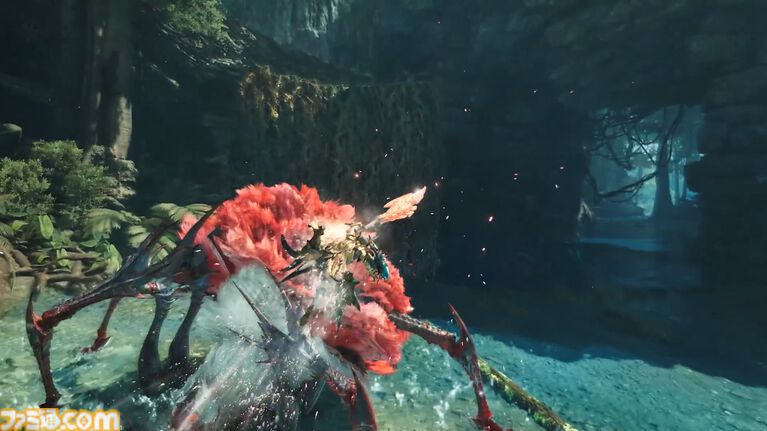 『モンハンワイルズ：アセンダンス』操虫棍の紹介動画が公開。ヒットストップも入る重そうな連撃が気持ちいい！ ブースト状態では一部攻撃が多段ヒットに？