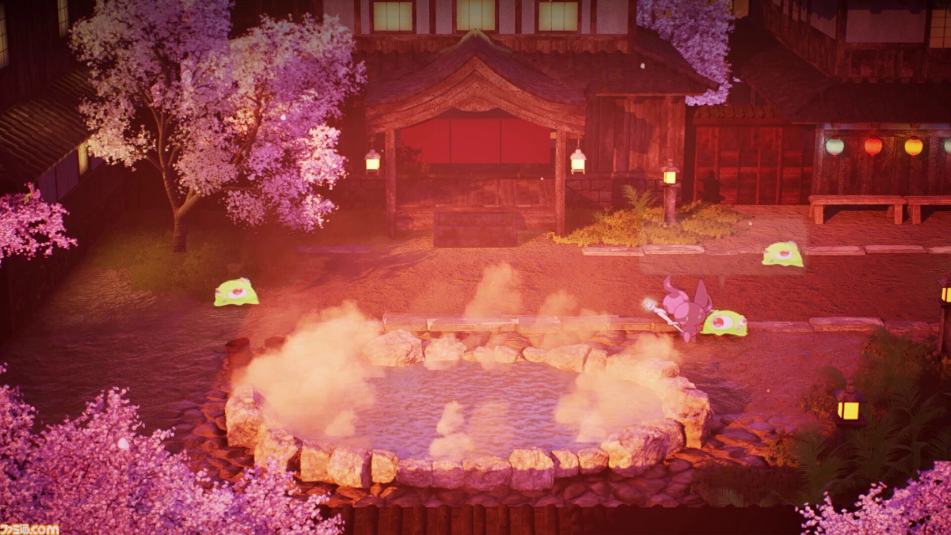 『アンダー ミュトス』温泉宿で異界住人をもてなす経営シム×ダークファンタジーJRPG、2028年にSwitch/Steamで発売。『ポケモン』デザイナー“にしだ あつこ”氏も制作参加