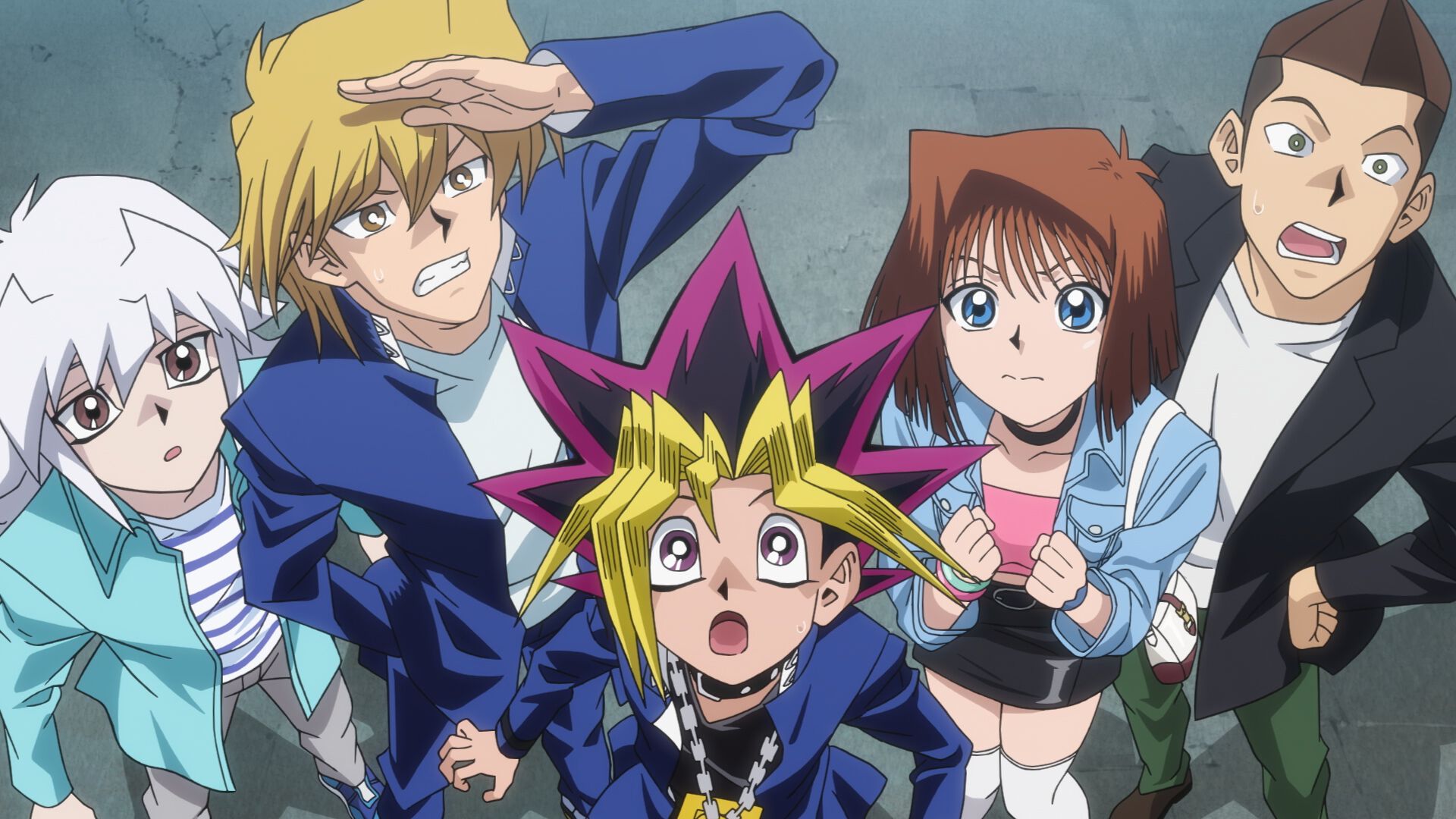遊戯王』原画展記念のスペシャルアニメが公開。遊戯たちが童実野町に