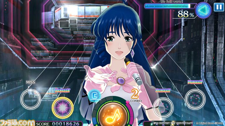 『歌マクロス』クラファン支援総額が1億円達成。家庭用ゲーム機版が制作決定。スマホ版になかった新規楽曲も追加される