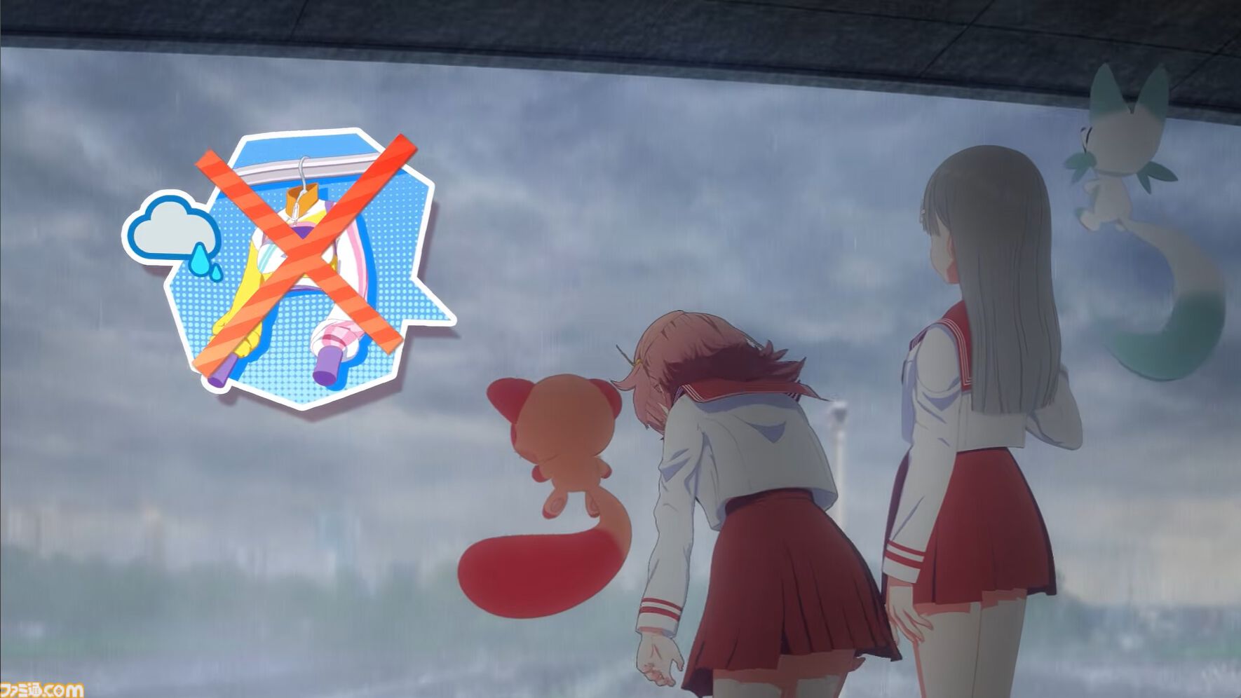 ゲームフリーク新作『雨のちハレ女』発表。現実の天気情報を利用して遊ぶスマホ向けタイトル。ディレクターの大森滋氏からの独占コメントが到着！