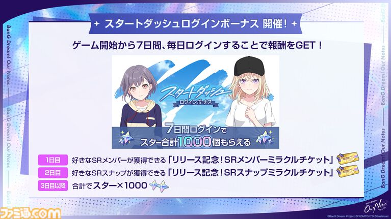 【バンドリ】新作アプリ『アワーノーツ』9月24日正式リリース。全5バンドの初期楽曲やゲームシステムを公開、TGS2026にも出展決定