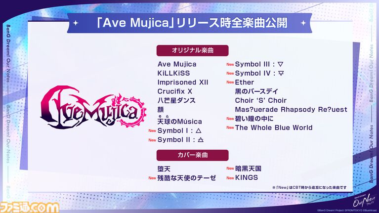 【バンドリ】新作アプリ『アワーノーツ』9月24日正式リリース。全5バンドの初期楽曲やゲームシステムを公開、TGS2026にも出展決定