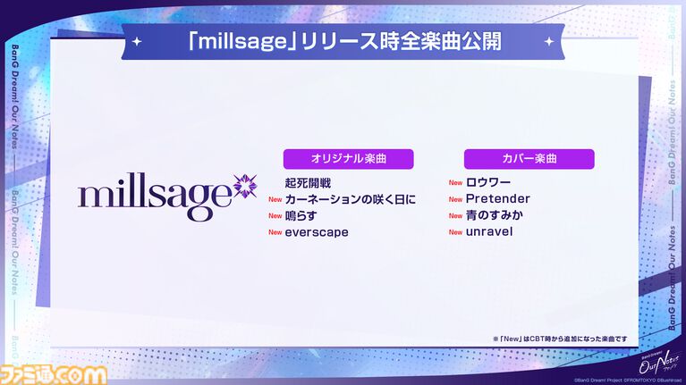 【バンドリ】新作アプリ『アワーノーツ』9月24日正式リリース。全5バンドの初期楽曲やゲームシステムを公開、TGS2026にも出展決定