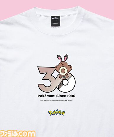 【ポケモン】1025匹のポケモンたちがTシャツに。30周年記念ロゴTシャツが9月18日よりZOZOTOWNで受注販売。オリジナルBOXとともにお届け