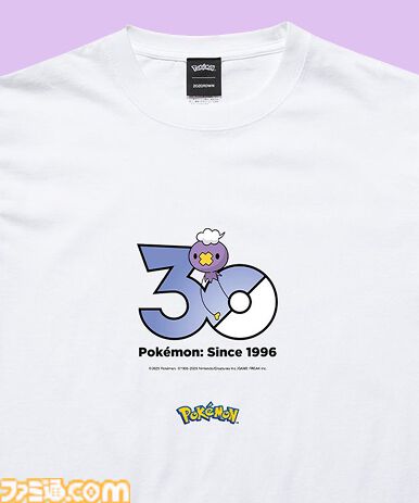 【ポケモン】1025匹のポケモンたちがTシャツに。30周年記念ロゴTシャツが9月18日よりZOZOTOWNで受注販売。オリジナルBOXとともにお届け
