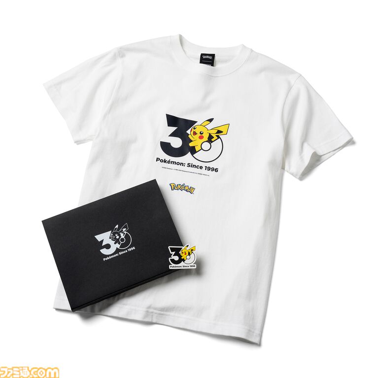 【ポケモン】1025匹のポケモンたちがTシャツに。30周年記念ロゴTシャツが9月18日よりZOZOTOWNで受注販売。オリジナルBOXとともにお届け