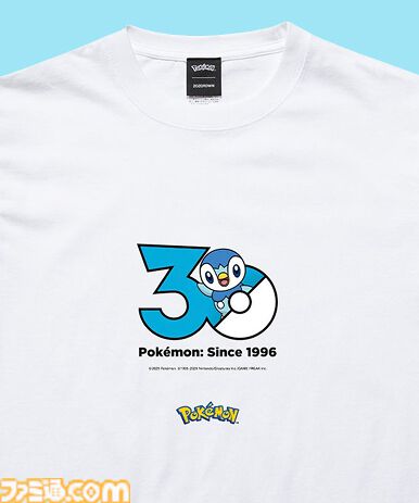 【ポケモン】1025匹のポケモンたちがTシャツに。30周年記念ロゴTシャツが9月18日よりZOZOTOWNで受注販売。オリジナルBOXとともにお届け