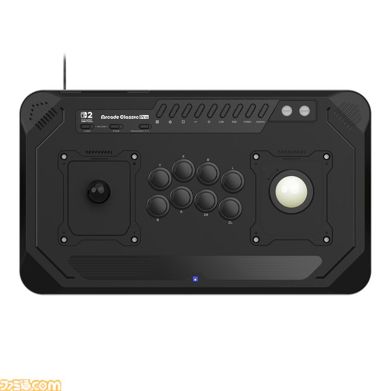 【アケアカ対応】ホリ新作アケコンが2027年発売。左右にあるスティック、トラボ、パドル、ループレバーを自由にカスタム