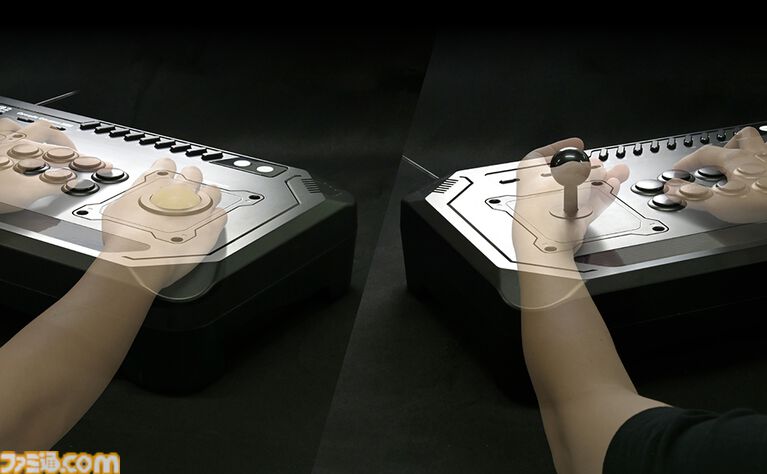 【アケアカ対応】ホリ新作アケコンが2027年発売。左右にあるスティック、トラボ、パドル、ループレバーを自由にカスタム