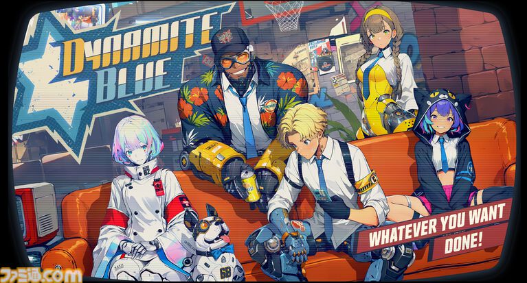 『Dynamite Blue』サイバーパンク2.5Dターン制RPGが9月30日グローバル配信。60体以上の英雄たちが織りなすそれぞれの物語
