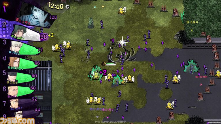 『呪術廻戦 RUMBLE: SURVIVATON』呪霊退治で競う『ヴァンサバ』風バトロワ。得点上位に食い込んだ先には、タイマン勝負が待っている【試遊レビュー】