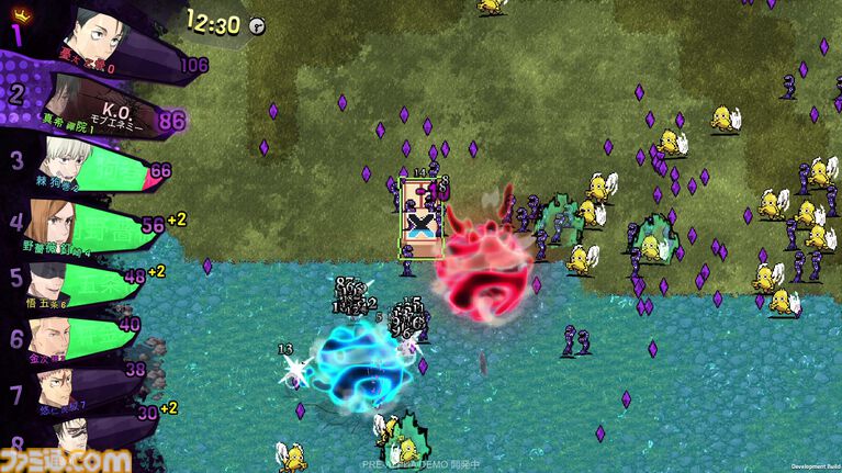 『呪術廻戦 RUMBLE: SURVIVATON』呪霊退治で競う『ヴァンサバ』風バトロワ。得点上位に食い込んだ先には、タイマン勝負が待っている【試遊レビュー】