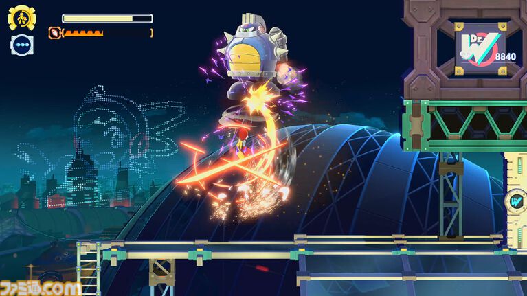 【ロックマン新作】ブルース先行プレイ。ゴリ押しできそうだけどやりすぎ注意? 固有ゲージ管理が必要なシールドアクションとパワープレイが気持ちいい