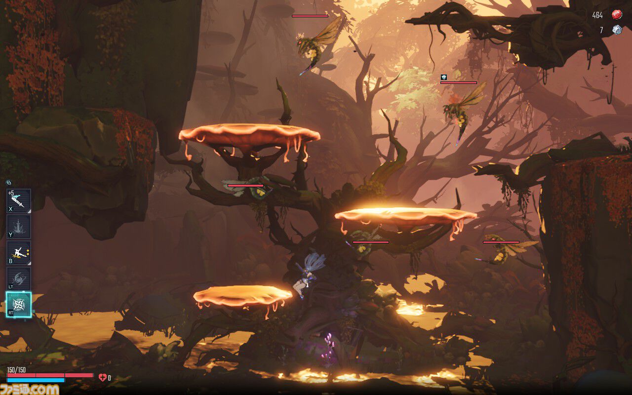 『SlashZero』は歯ごたえ抜群の横スクローグライクだった! 自分で投げた剣をパリィできるアクション重視で