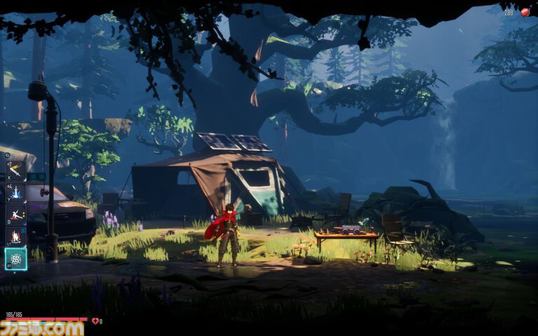 『SlashZero』は歯ごたえ抜群の横スクローグライクだった! 自分で投げた剣をパリィできるアクション重視で